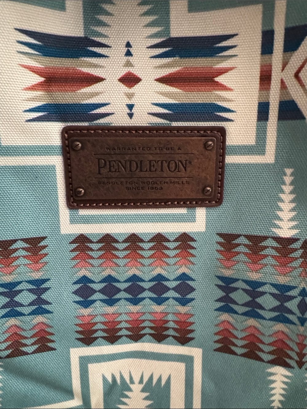 Pendleton Southwestern Pattern Backpack - Picture 2 of 8
